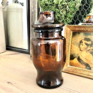 pot apothicaire ambré lever 2