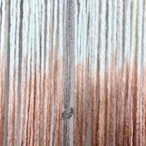 grand macrame teint couleur vieux rose 2