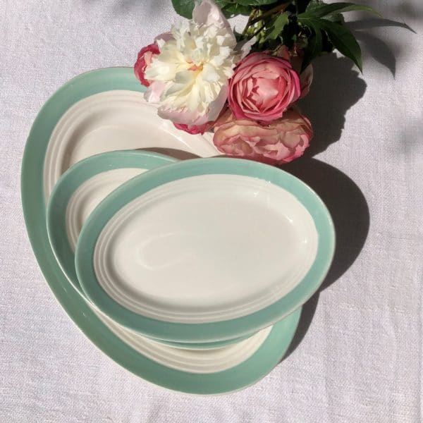lot de trois plats de service ovale 1
