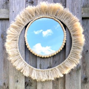 miroir rond boheme 1