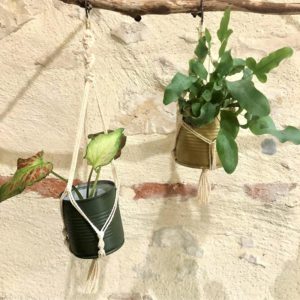 mobile mini plante macrame 2