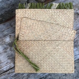 pochette en raphia 2