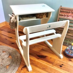 ancien bureau d'écolier 1