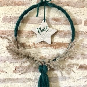 couronne de noël verte 1