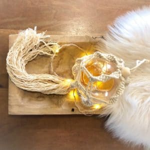 grande boule de noël macramé 1