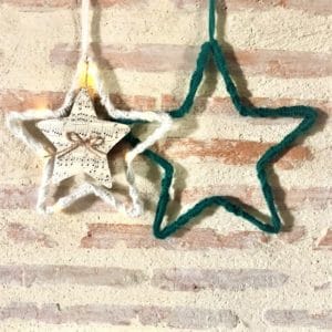 lot de 2 étoiles de noël 1