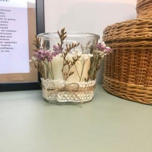 bougie pot confiture 1