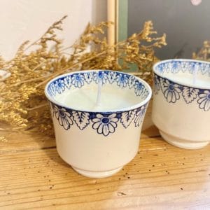 bougie tasse a café art deco 2