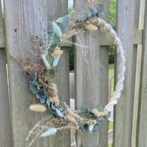 couronne macramé ''bohème''