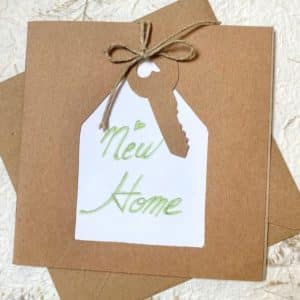 carte de vœux | new home