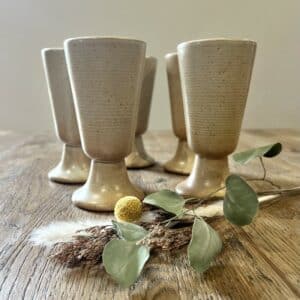 cinq mazagrans vintage