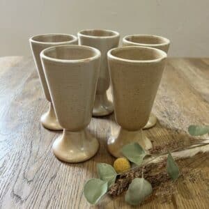 cinq mazagrans vintage